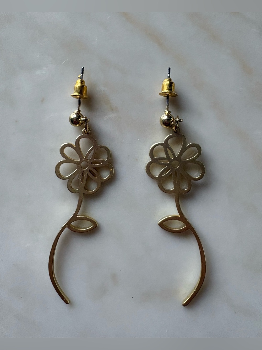 Floral Drop Earrings - Women Jewelry